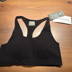 Athleta bra black